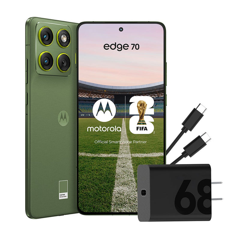 Celular Libre Motorola Edge 70 6.7" 512GB 12GB RAM Verde