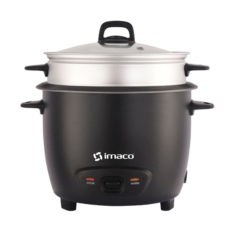 Olla Arrocera IMACO 2.8L RC28NE C/Vaporera Negro Mate