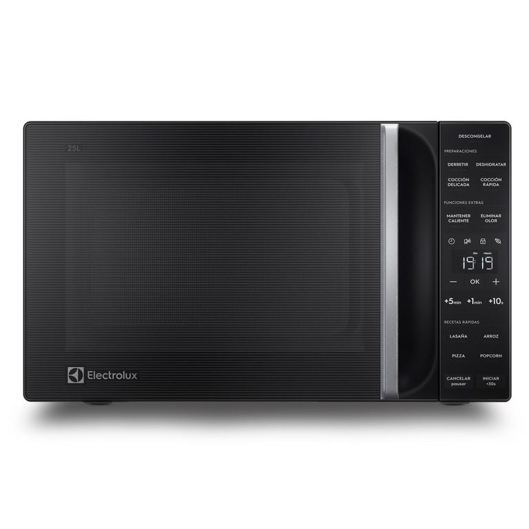 Microondas Negro Freestanding Eléctrico 25L EMDY25S2MXB