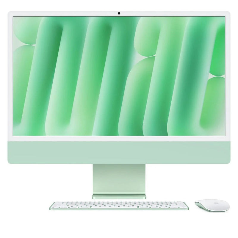 iMac de 24", Chip M4, 16GB RAM, disco sólido de 256GB, modelo MWUE3LZ/A, Verde